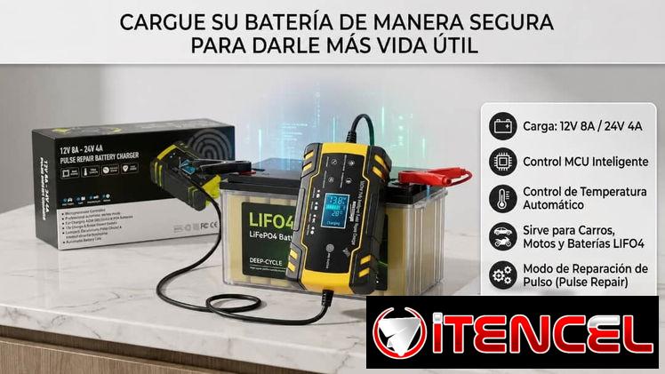 Cargador de batería Marca Saco