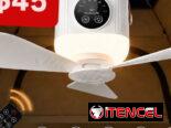 Radio solar , ventilador de techo recargable, compresor recargable, cámaras solares