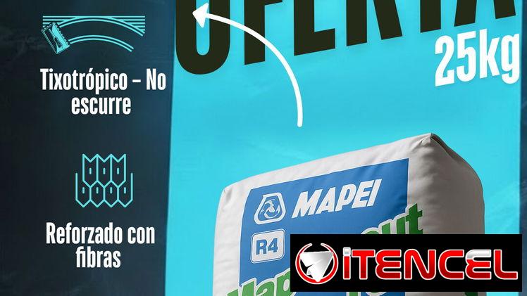 PRIMERA MANO! – Mapegrout 25 kg Mortero estructural de alta resistencia, fibroreforzado,