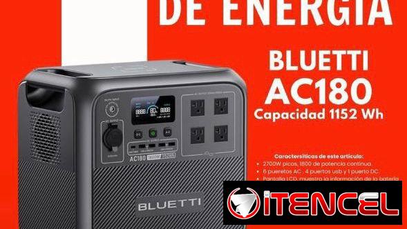 Bluetti AC180 1800w / 1152wh