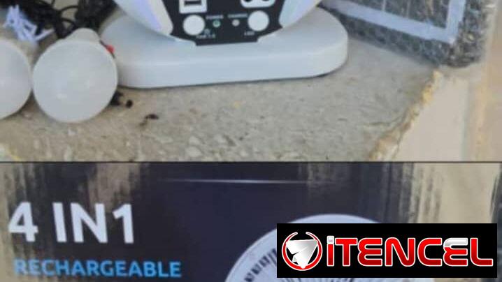 Ventilador recargable
