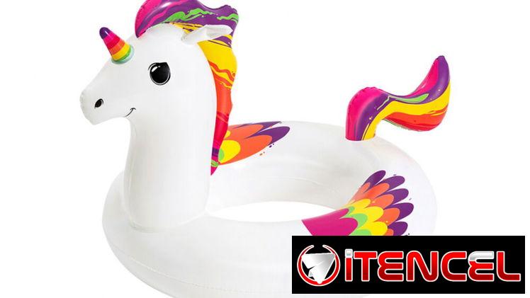 Flotador – salvavidas – inflable con forma de Unicornio Fantasy Bestway