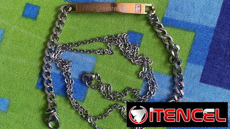 Conjunto manilla y cadena de mujer