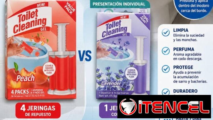 Pato de baño / Cleaning toilet