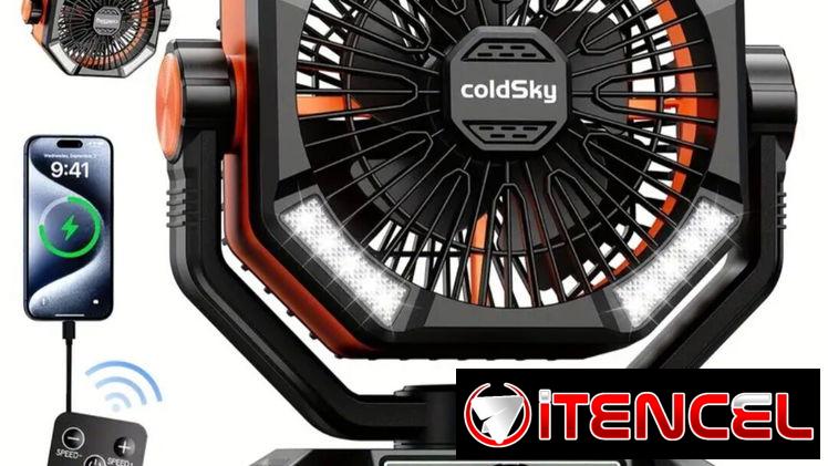 Ventilador Recargable de 20. 000mAh