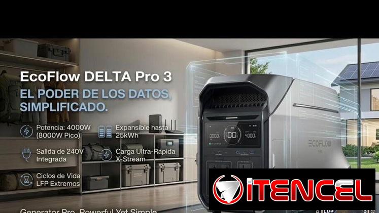 Kit solares ecoflow y equipos electrodomésticos