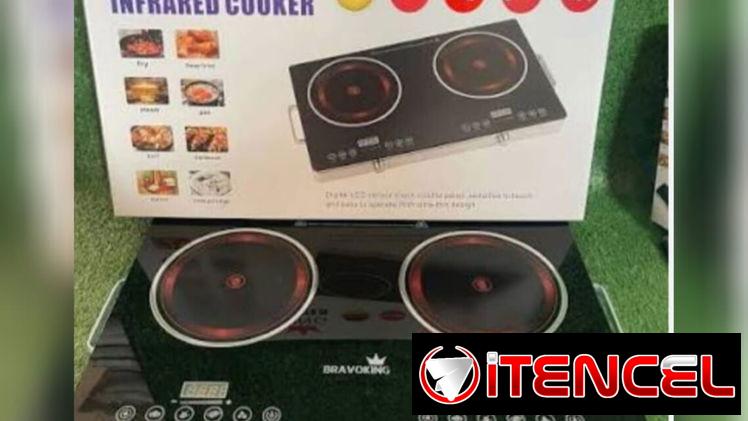 BravoKing Cocina infrarojos doble 3000w👩‍🍳🥘 TEE