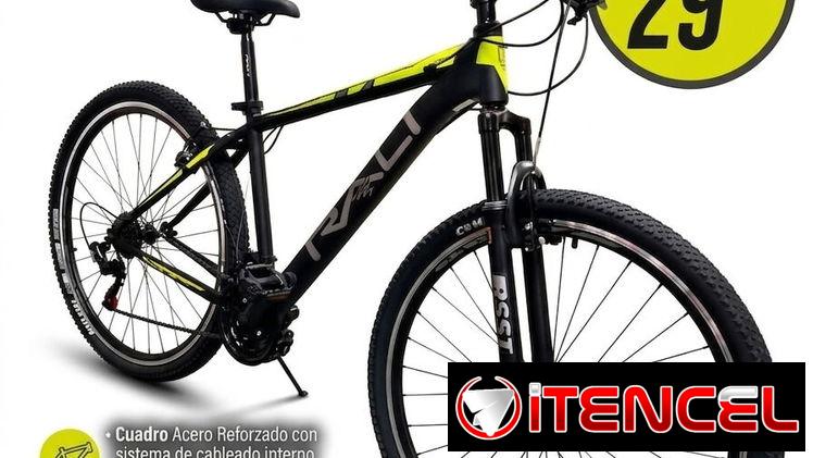 Bicicletas medida 29 Montañesas Rali nuevas en su caja, suspensión con amortiguador