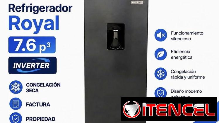 ❄️✨ REFRIGERADOR ROYAL 7 PIES CON DISPENSADOR ✨❄️