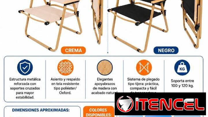 Silla plegable