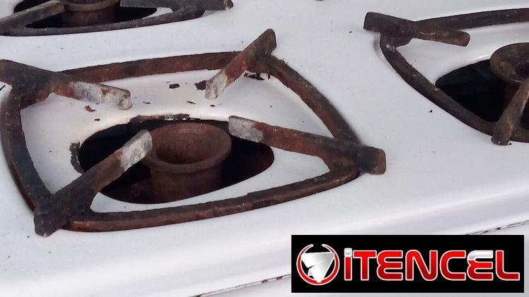 Cocina de Gas IMPUD de 4 Hornilla