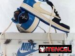 Jordan 1 Low x Travis Scott x Fragment. #37 y medio