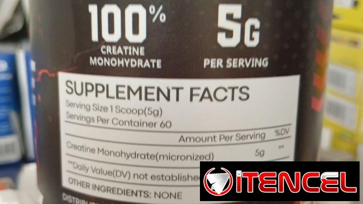 CREATINA 100% PURA DE 300G