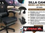 Silla gamer ergonómica para vídeo juegos y oficinas