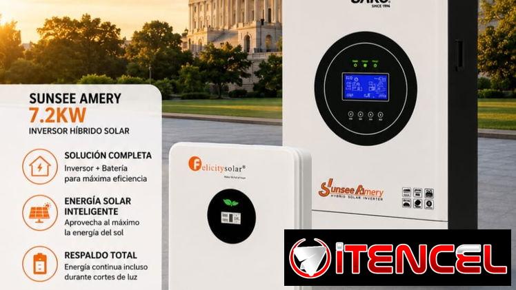 COMBO SOLAR HÍBRIDO SAKO 7.2KW + BATERÍA FELICITY Litio 8.75KWH