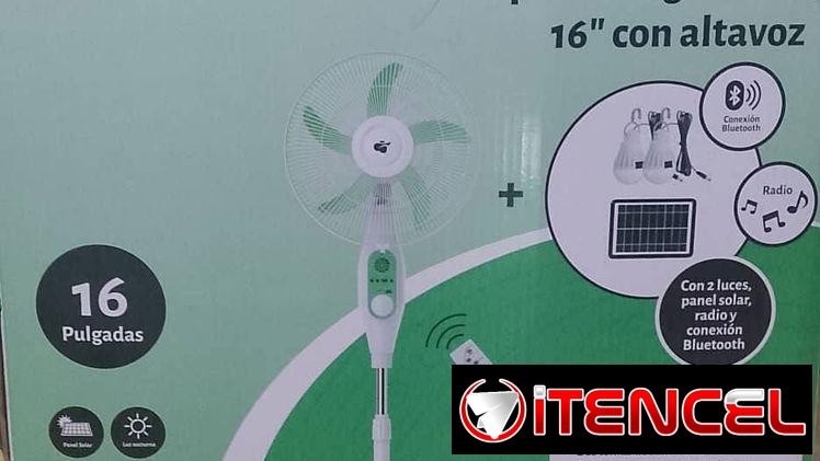 Ventilador de Pie Recargable Guajiritos de 16″(Modelo G-82024V1)