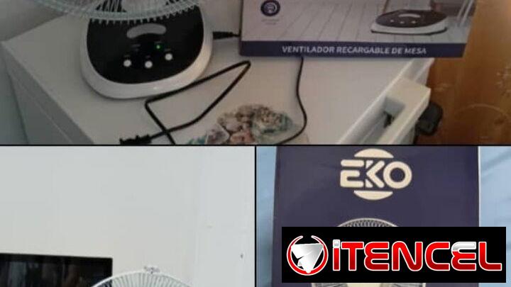 Ventilador Recargable Eko 12″ 36W