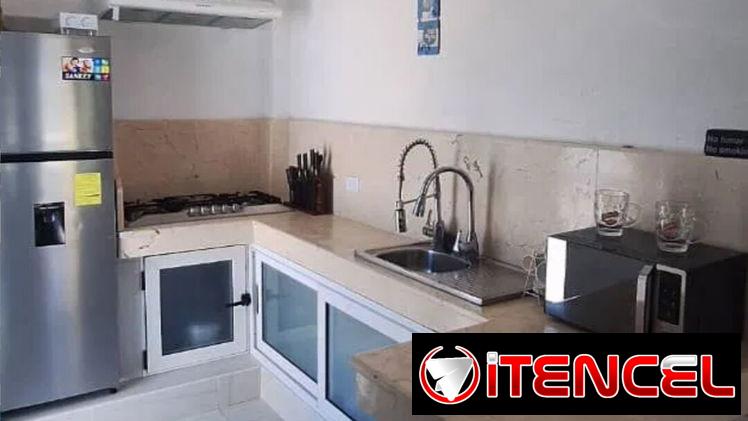 Renta de casas con piscina en la Habana. Casa en Boca Ciega. Respaldo eléctrico y habitaciones climatizadas🦋