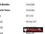 Drum Batería Percusión SONOR SMART FORCE XTEND