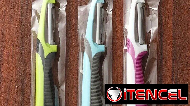 Pelador de frutas y verduras de Acero Inoxidable – Precisión y comodidad en cada corte 🍏🔪 |… | videojuegoshabana.com