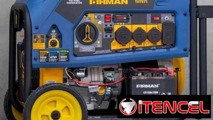 Planta eléctrica trifuel de 9400 watts