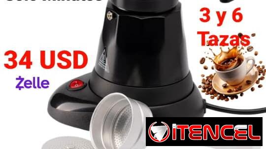☕ ¡Cafetera Eléctrica de Aluminio – Café tipo Expreso! – $34 USD