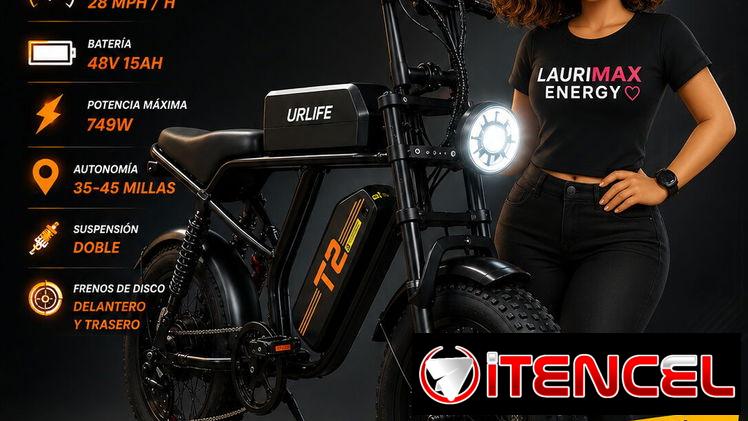 🚲⚡ ¡LLEGÓ LA NUEVA BICI MOTO ELÉCTRICA DE Lauri max Energy! ⚡🚲54389456