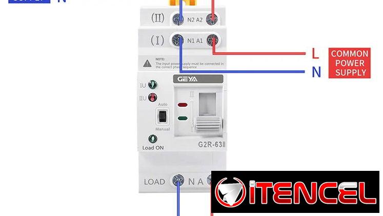 Geya , Interruptor de Transferencia Automática, (Vedado)