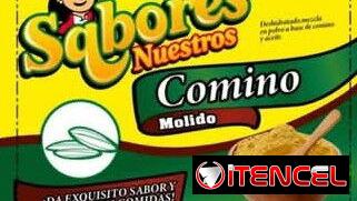Vendo sazonador de Comino.