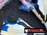 Jordan 1 Low x Travis Scott x Fragment. #37 y medio