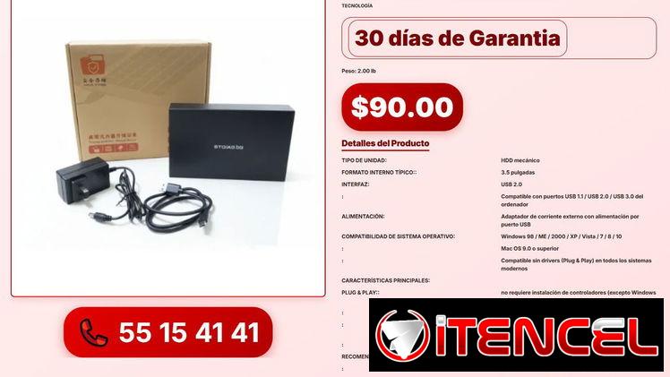 DISCO DURO EXTERNO HDD 4TB 2.0 VPT-0103