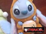 🫓🍕Lindos peluches STICH con su merienda. ~ 20 cm