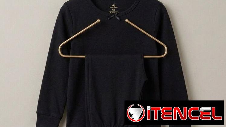 Set de Pijama de Dos Piezas Negro – Pulóver Manga Larga y Mono (Nuevo)
