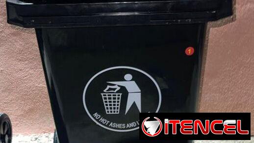 Cesto de basura de buena calidad de 100litros en 70USD