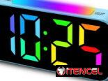 – Reloj despertador RGB para niños y adultos