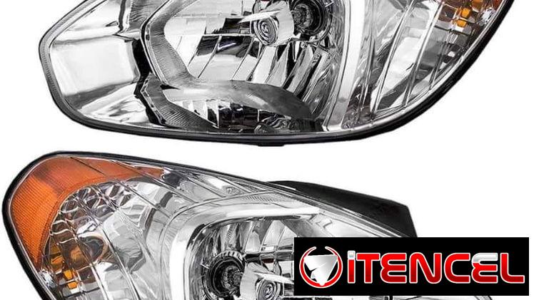 Faros focos pantallas delanteros Hyundai accent 2006-2010