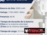 Ventilador recargable