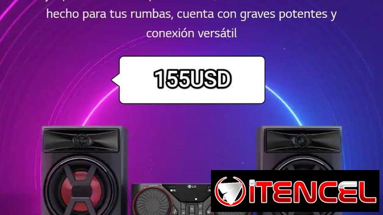 Equipo de música LG con Bluetooth