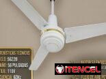 Ventilador de Techo BRAVO KING 56 pulgadas color Blanco 110V precio $80 USD Transporte Incluido