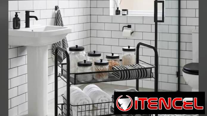 ☕️Carrito multifuncional de 3 niveles de metal con ruedas /35 usd☕️