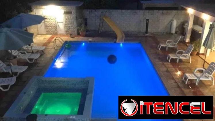 Renta de casas con piscina en la Habana. Casa en Boca Ciega. Respaldo eléctrico y habitaciones climatizadas🦋