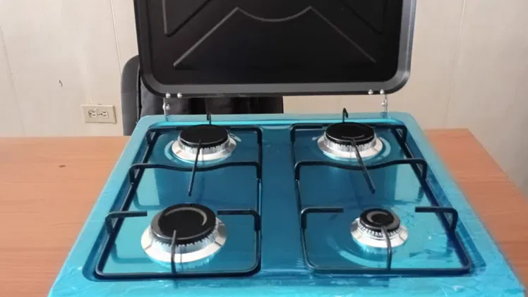 Cocina de gas con organizador Future Tech