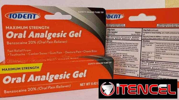Gel analgésico Oral