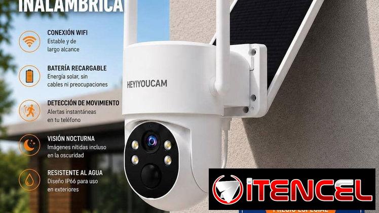 camara solar inalámbrica