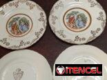 Se vende juego de porcelana para postre