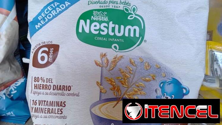 Cereales secos para bebés