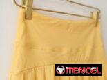 Falda Pantalón Deportiva / Skort de Tenis Amarillo / Licra