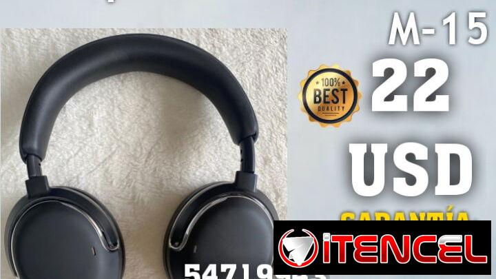 [22] Headphone Inalámbrico M15