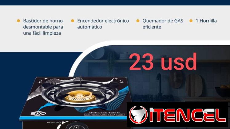 Cocina de Gas de Vitrocerámica