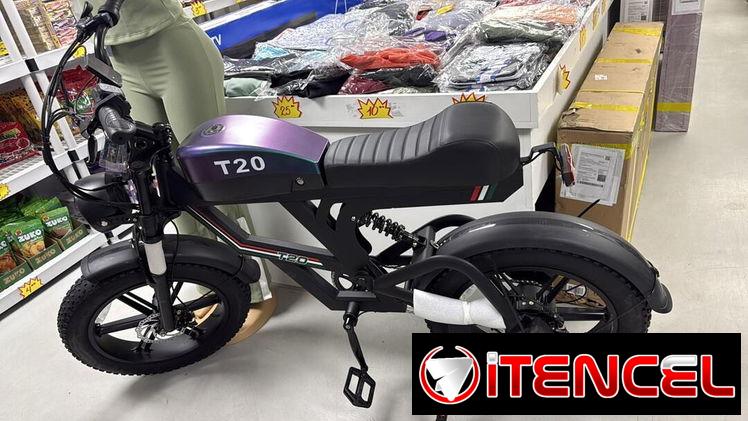 Bicicleta Eléctrico de alta eficiencia y potencia T-20 una locura 🫠 -Motor de 1800W (Pico): Aunque los motores nominale